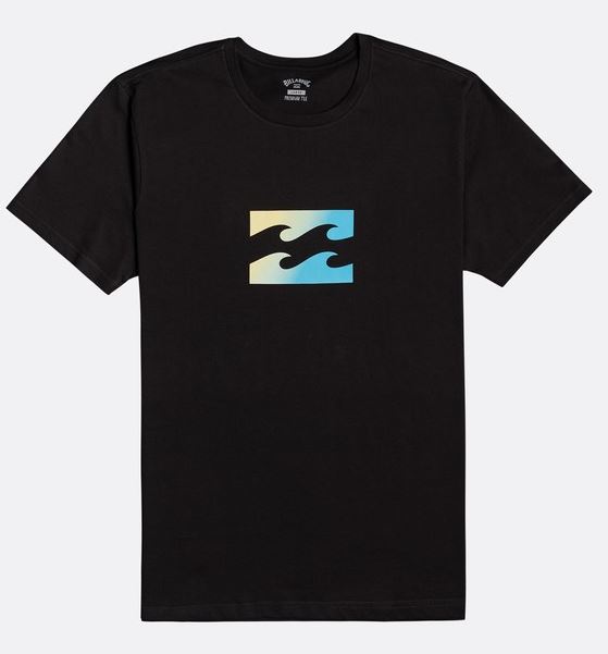Billabong tričko Team Wave SS black Velikost: S