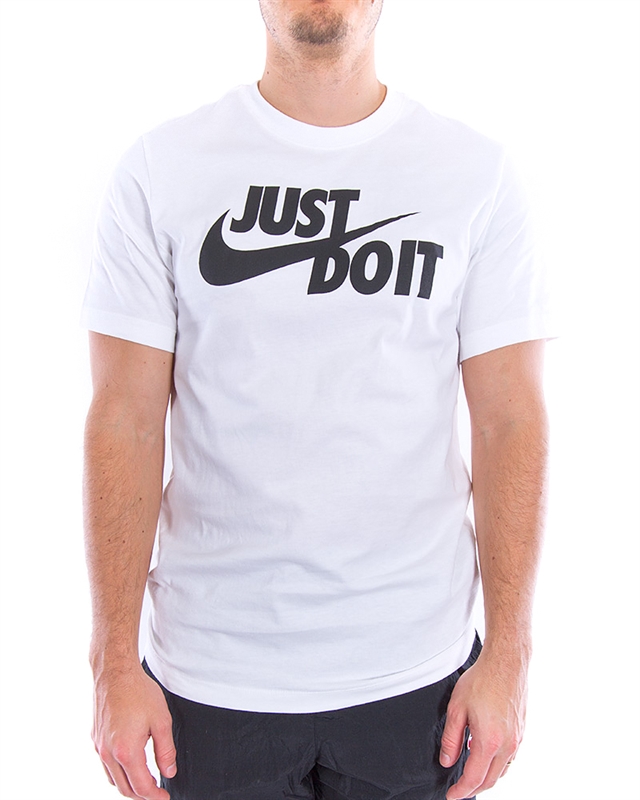 Levně Nike tričko Nsw Just Do It Swoosh white