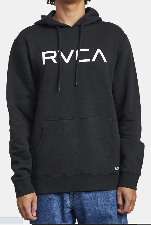 RVCA mikina Big Rvca Hoodie black Velikost: S
