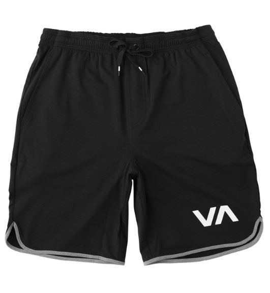 RVCA šortky Sport Short IV black Velikost: XL