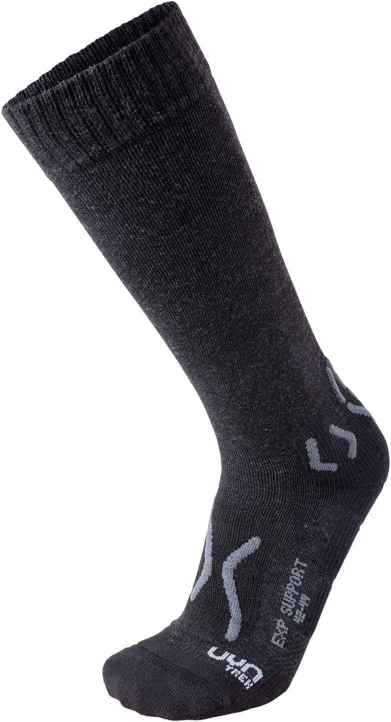 UYN ponožky Man Trekking black/mlange/anthracite Velikost: 35-38