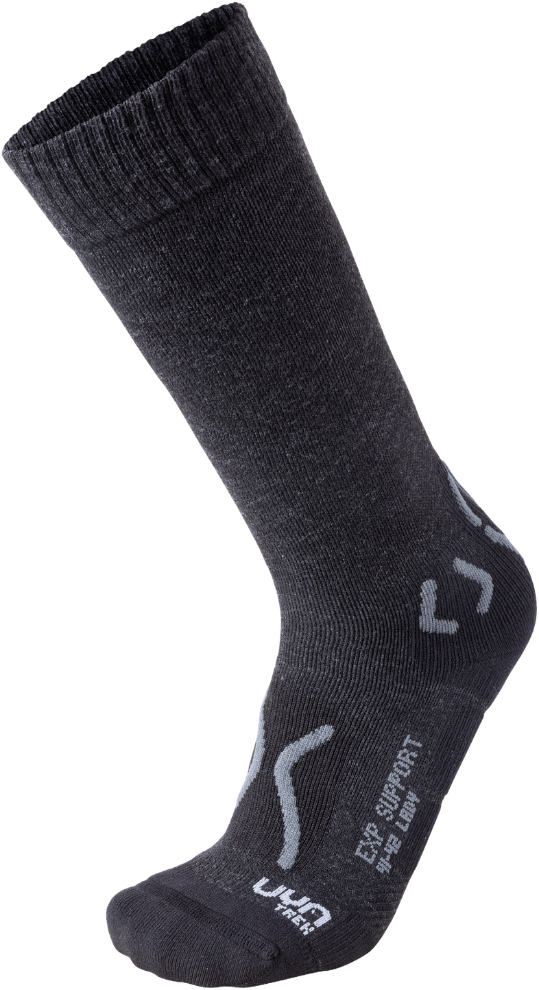 UYN ponožky Uyn Lady Trekking Explorer Support Socks black/melange/anthracite Velikost: 35-36