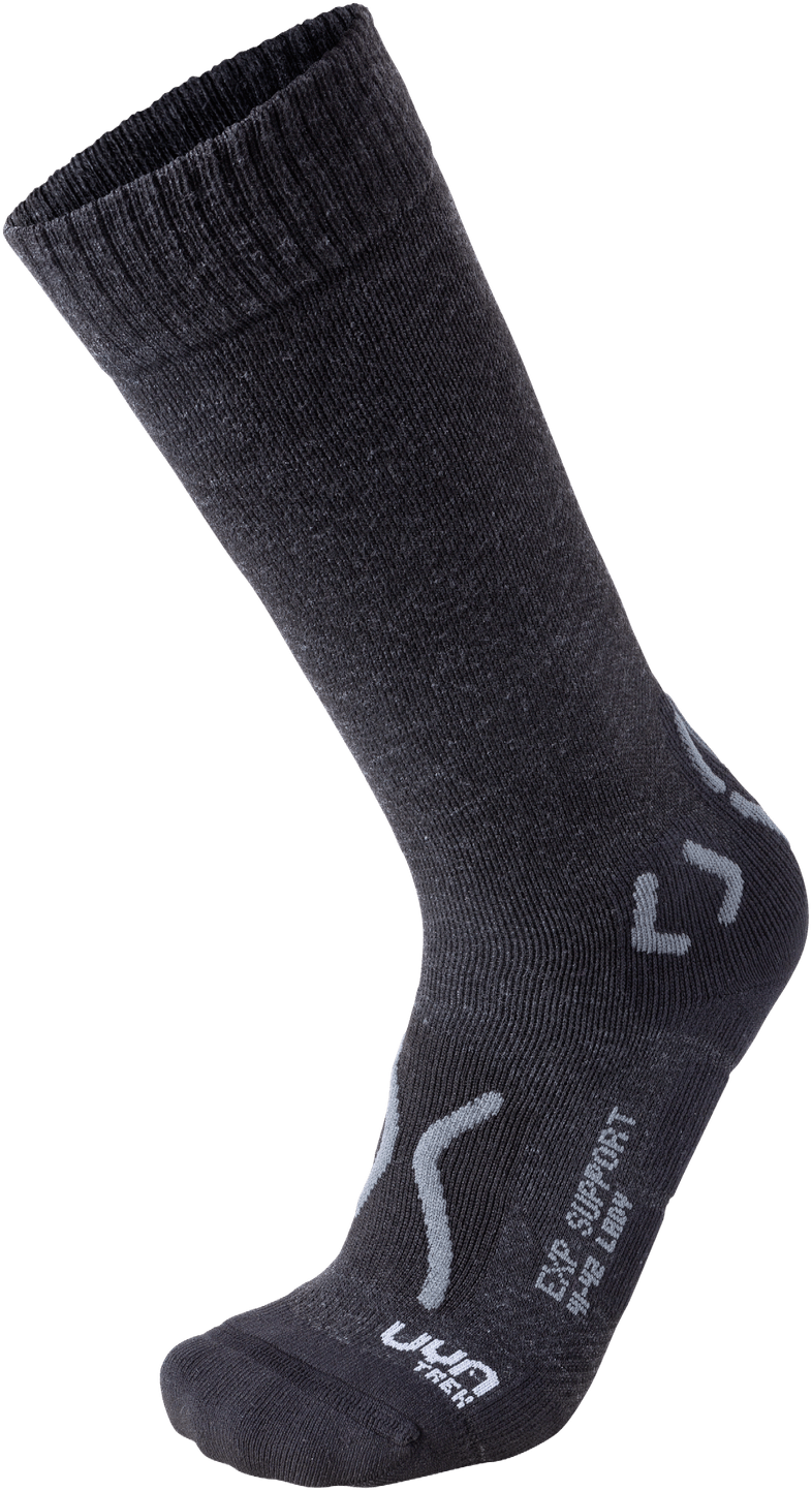 UYN ponožky Uyn Lady Trekking Explorer Support Socks black/melange/anthracite Velikost: 39-40