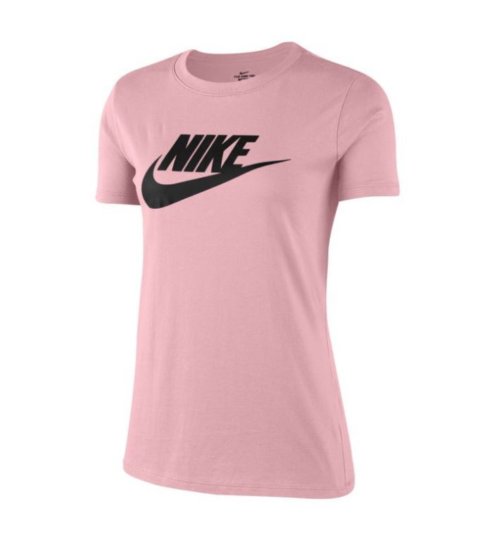 Nike tričko Nike Tee Essential Icon Futura pink Velikost: XS