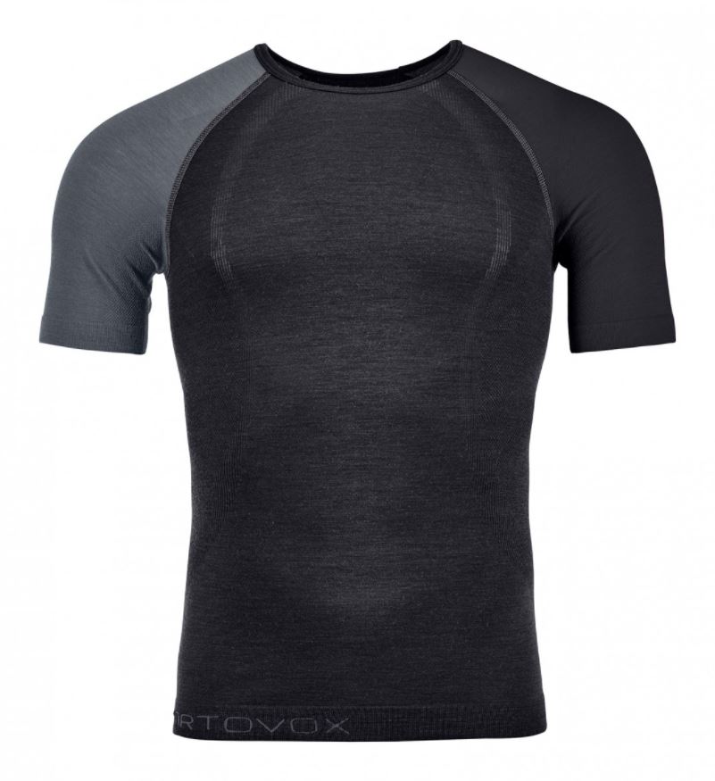 Levně Ortovox tričko T 120 Comp Light Short Sleeve M black raven