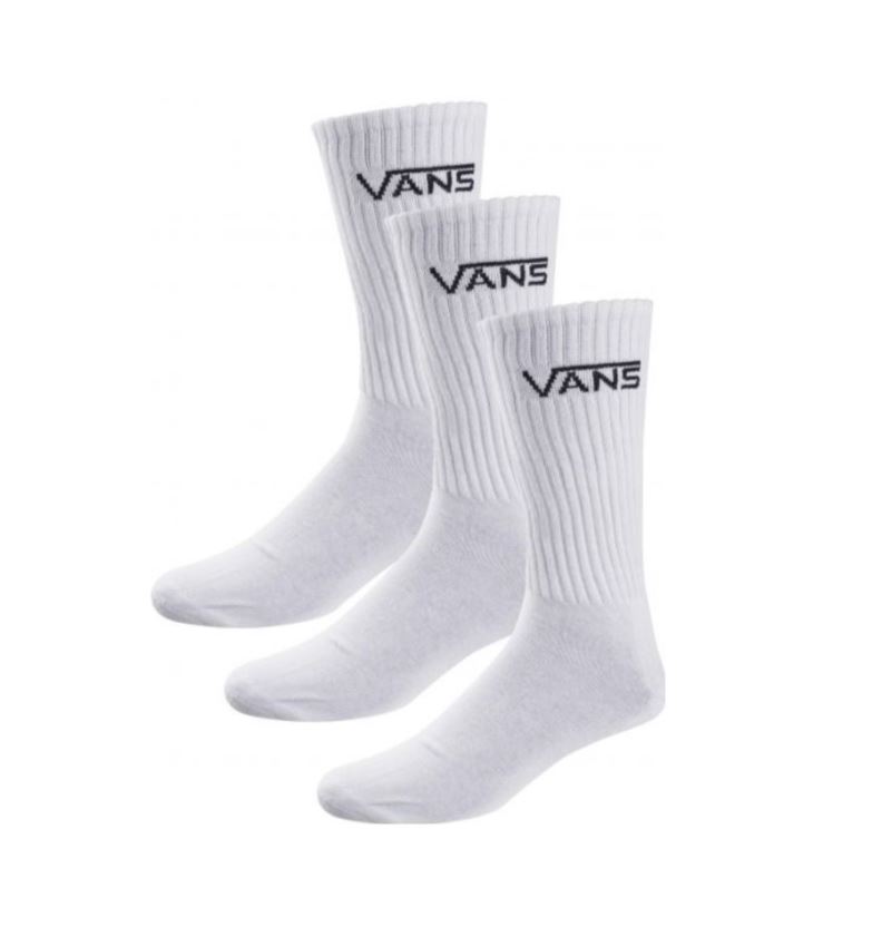 Vans ponožky Classic Crew white Velikost: 9.5