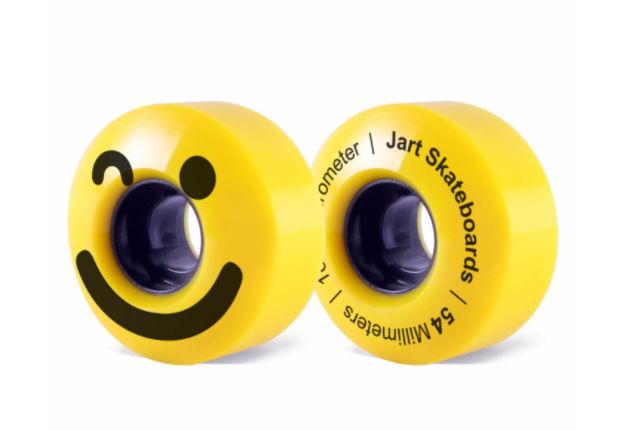 Levně Jart kolečka Be Happy 54mm 83B Wheels Pack yellow