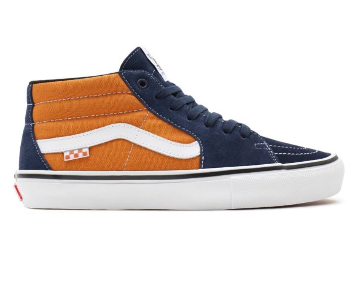 Levně Vans obuv Skate Grosso Mid navy/orange