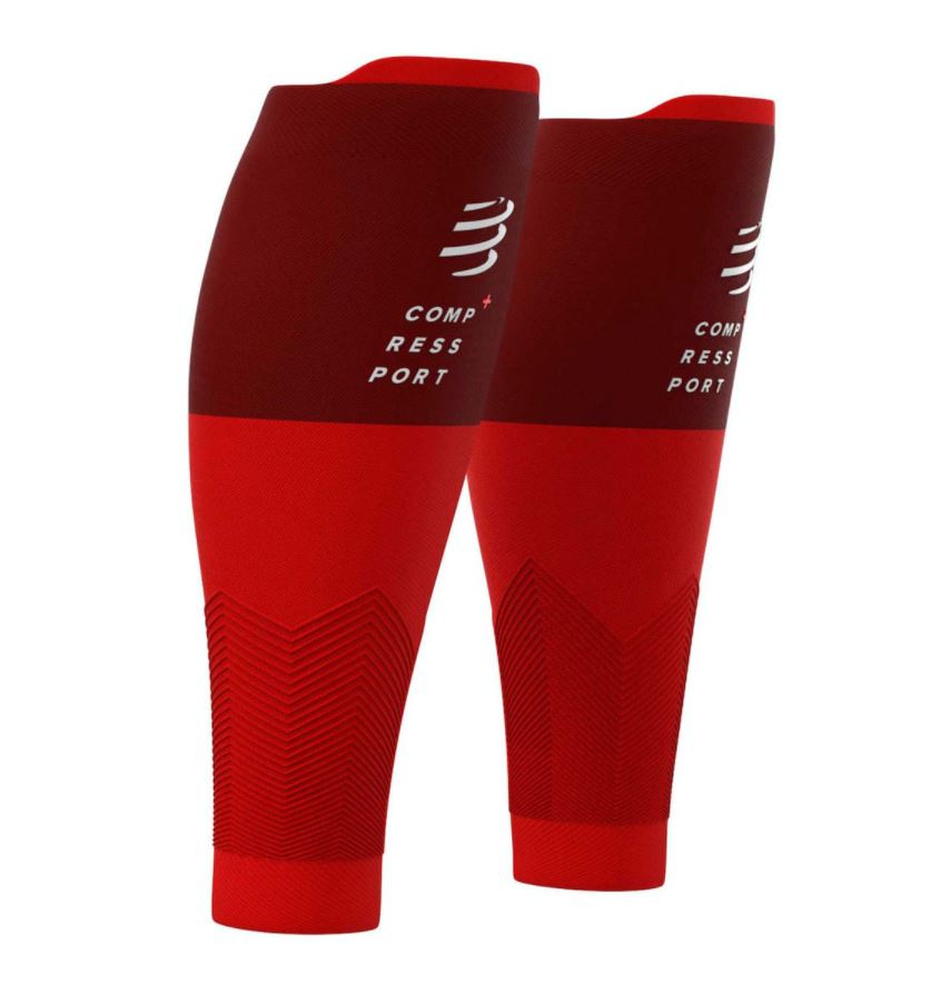 Compressport návleky R2v2 red Velikost: T3