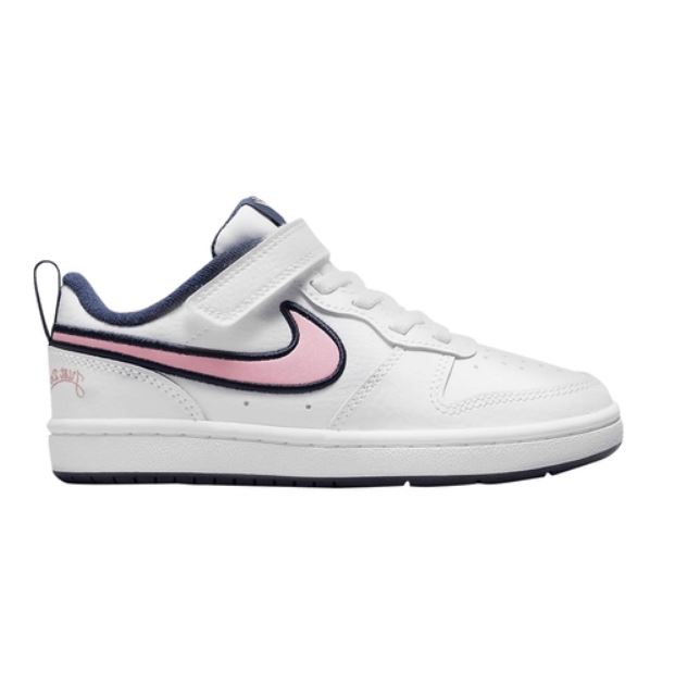Nike obuv Court Borough Low 2 white/pink Velikost: 13C