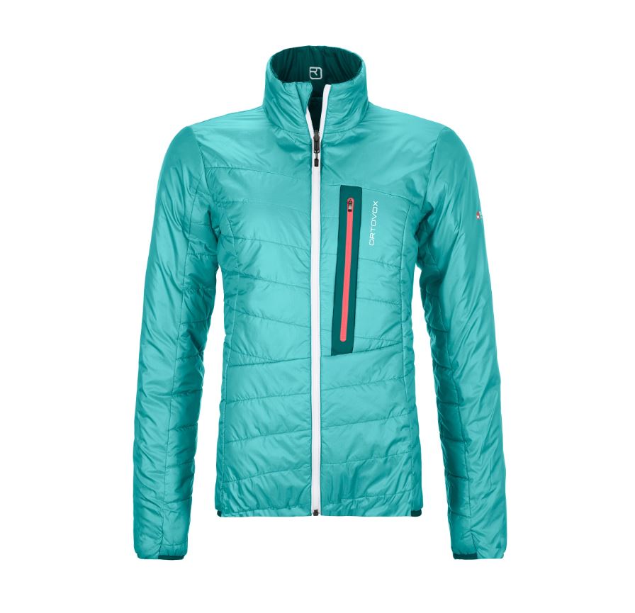 Levně Ortovox bunda Swisswool Piz Bial Jacket W pacific green