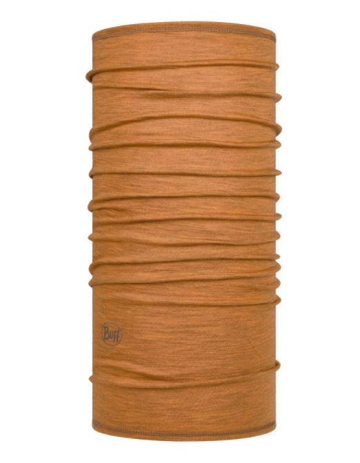 Buff nákrčník Wool Lightweight mustard Velikost: UNI