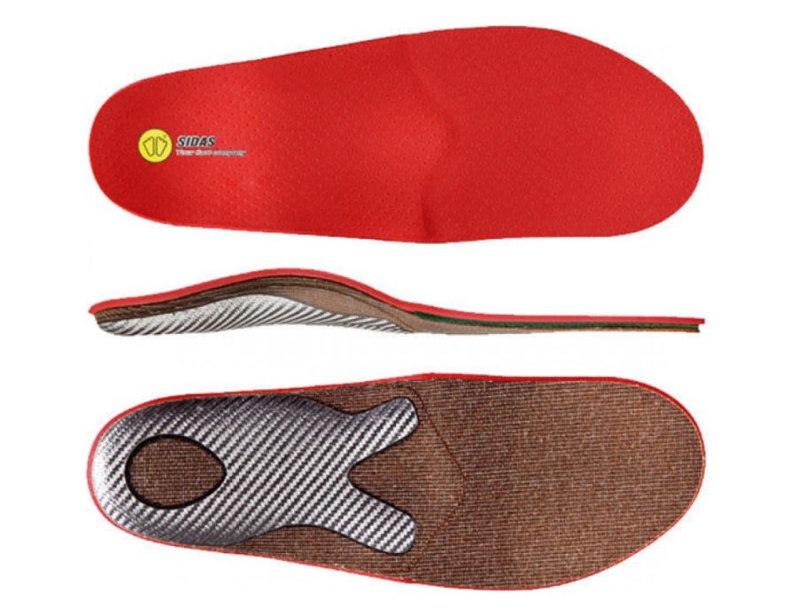 Sidas vložky F-Fit Winter+ red Velikost: 42-43