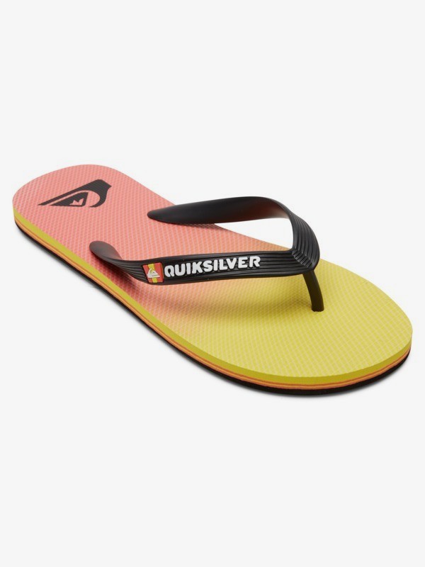 Levně Quiksilver obuv Molokai New Wave black orange