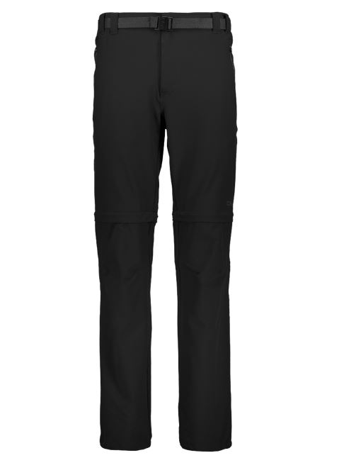 CMP kalhoty Man Zip Off Pant black Velikost: 48