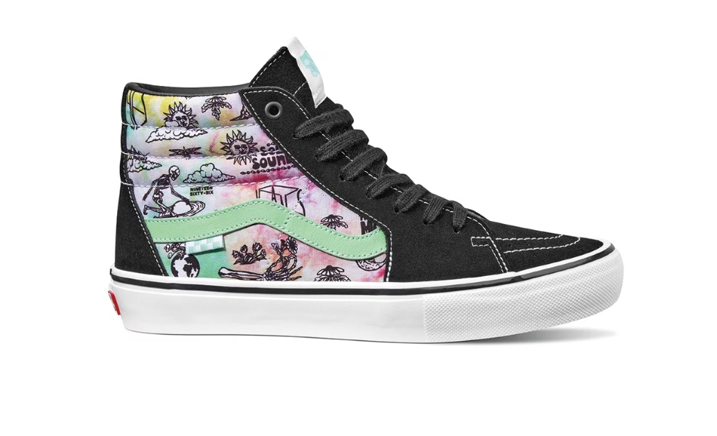 Vans obuv Skate SK8-Hi raven Velikost: 5