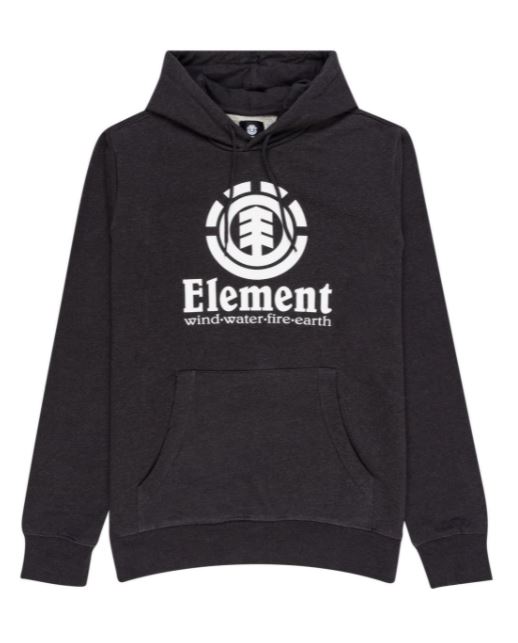 Element mikina Vertical Hood charcoal Velikost: S