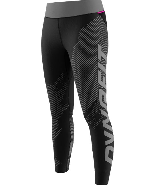 Dynafit legíny Ultra Graphic Lon Tights W black Velikost: S