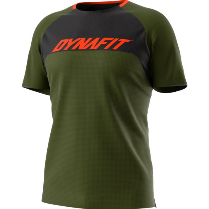 Dynafit tričko Ride S/S Tee M winter moss Velikost: M