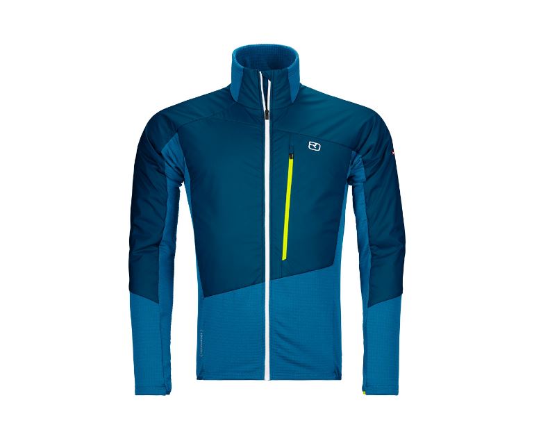 Ortovox bunda Westalpen Swisswool Hybrid Jacket M petrol blue Velikost: M