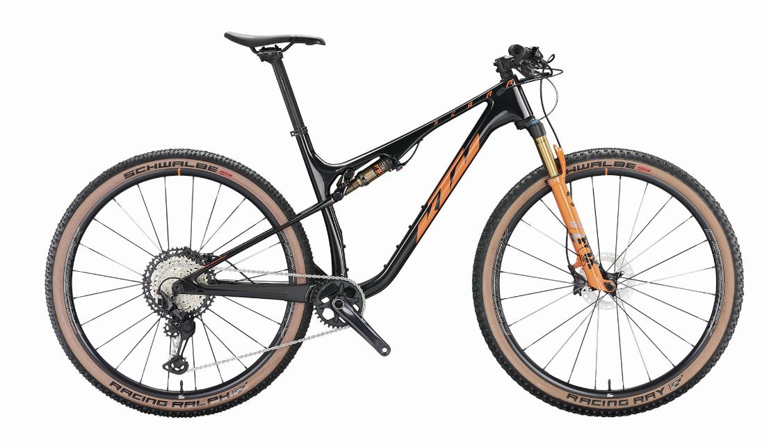 Levně KTM kolo Scarp Master M/43 black orange 2022