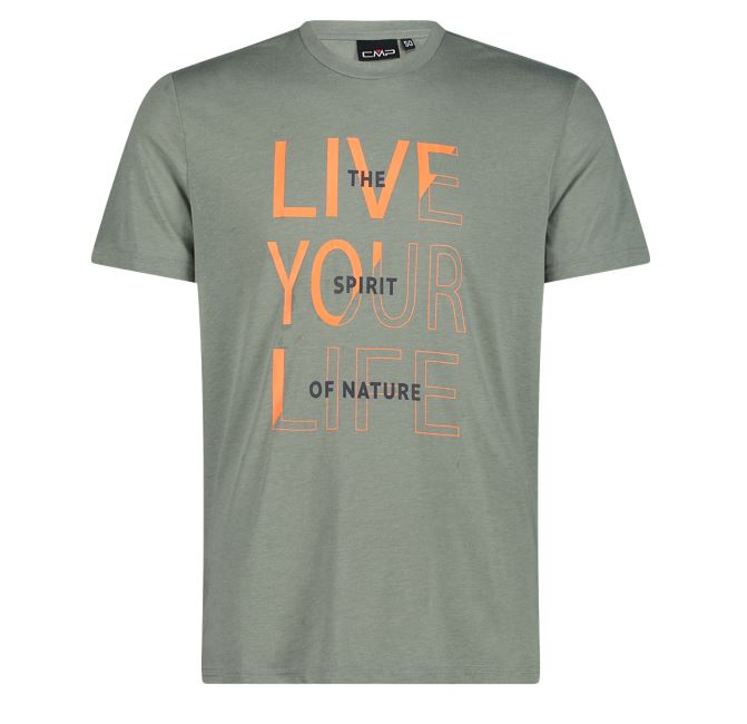 Levně CMP tričko Man T-Shirt grey