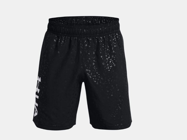 Under Armour šortky Woven Emboss black Velikost: L
