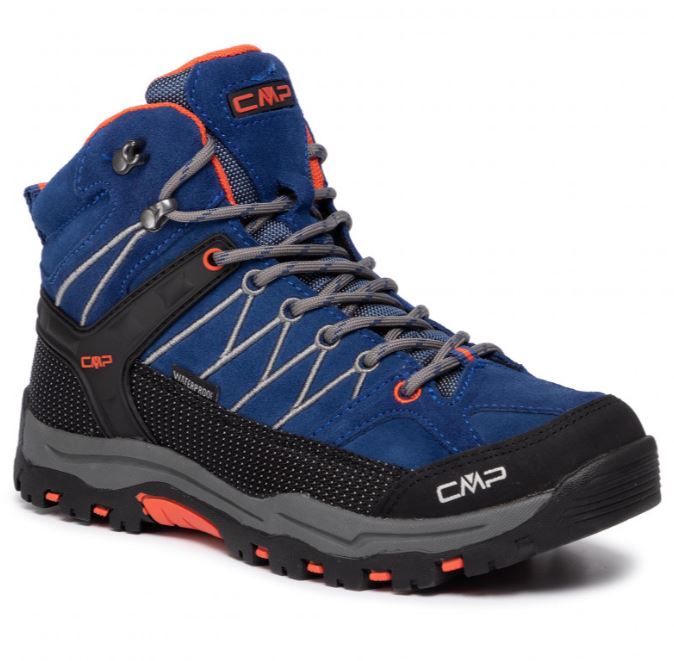 Levně CMP obuv Kids Rigel Mid Trekking Shoes WP marine tango