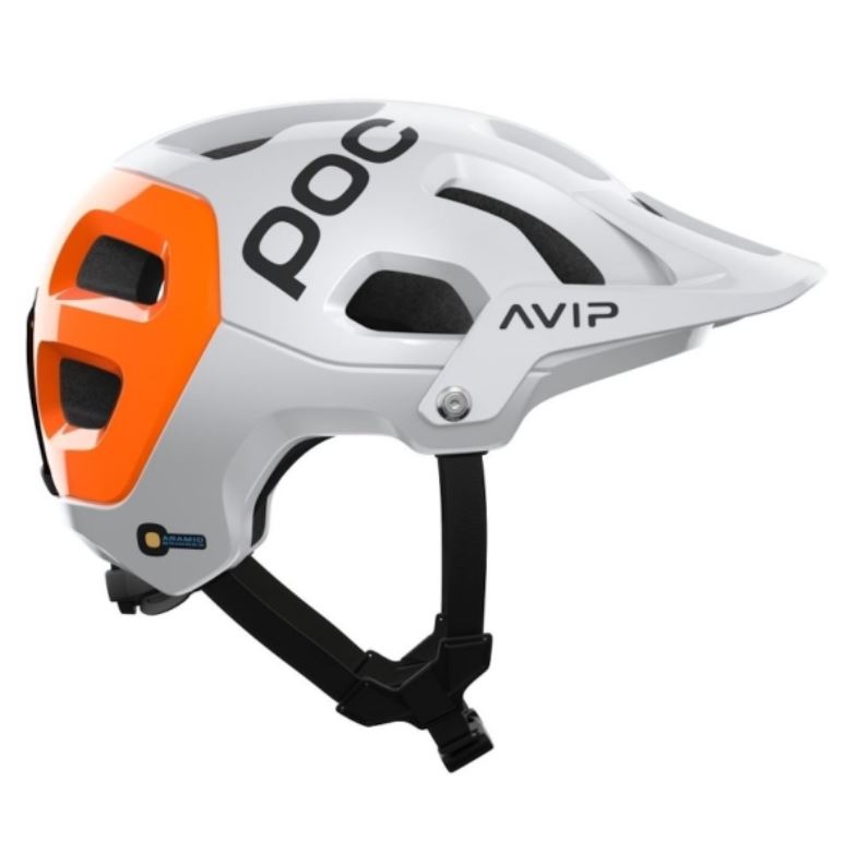 Levně POC helma Tectal Race MIPS NFC white/orange