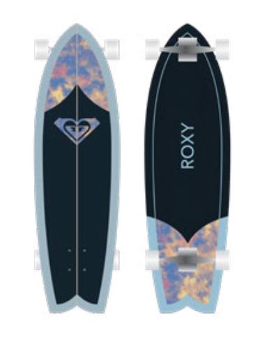 Levně Roxy skateboard Waterdye 32” x 9.5”