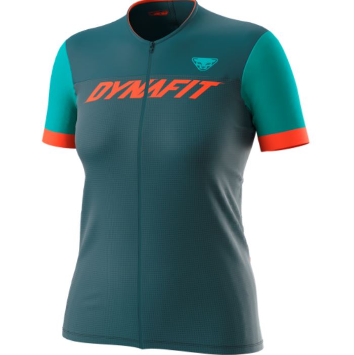 Dynafit tričko Ride Light S/S Fz Tee W petrol Velikost: M