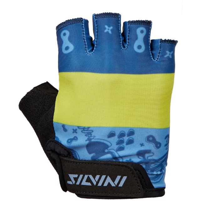 Levně Silvini rukavice Punta black blue