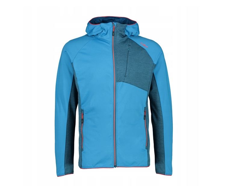 Levně CMP bunda Man Jacket Fix Hood blue