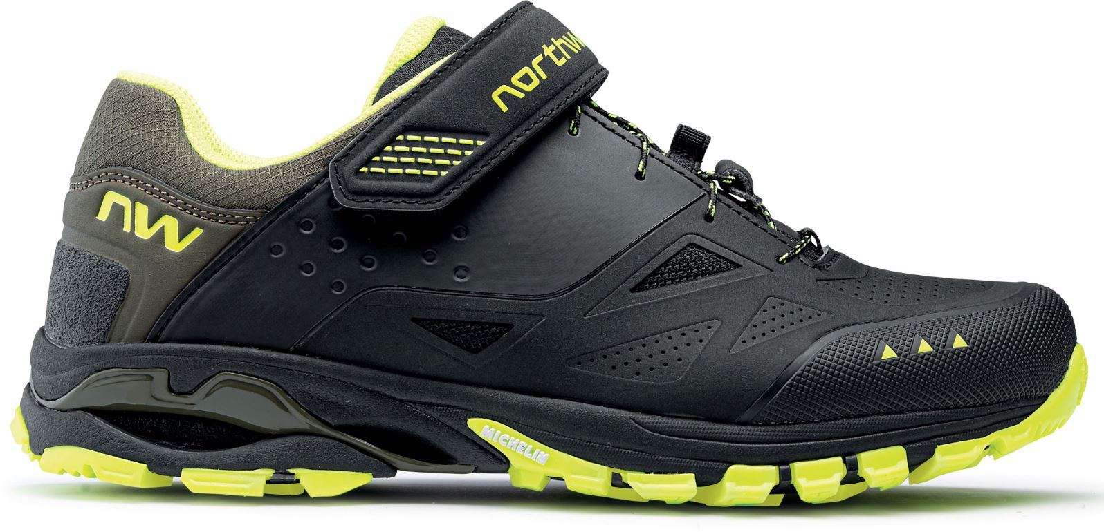 Northwave obuv Spider 3 black/yellow Velikost: 45