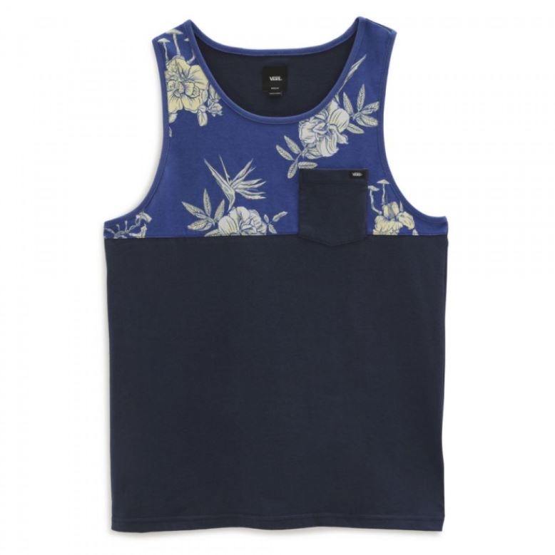 Levně Vans tričko Print Box Tank dress blue