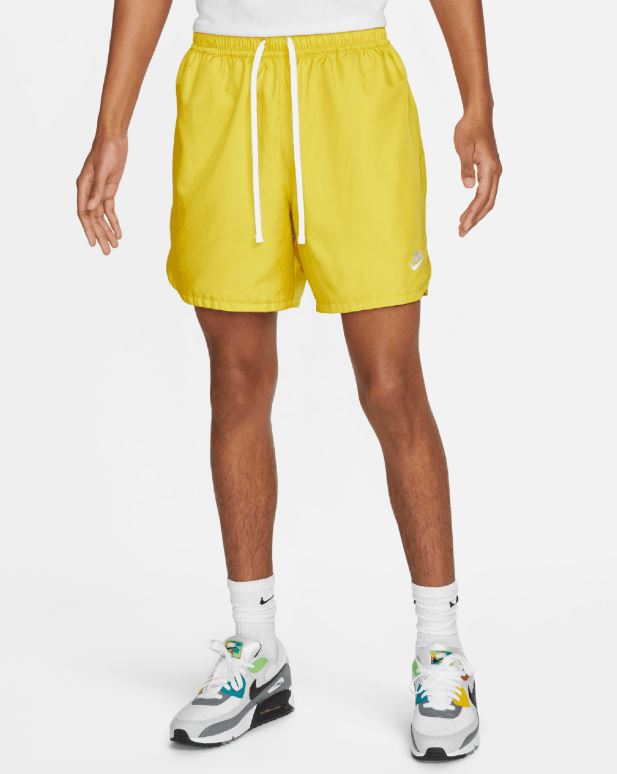 Levně Nike šortky Men's Woven Lined Flow Shorts yellow