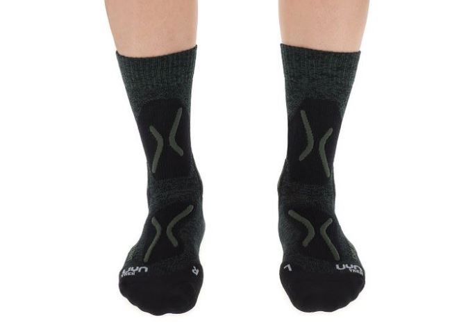 UYN ponožky Man Trekking Explorer Light Socks dark green Velikost: 39-41