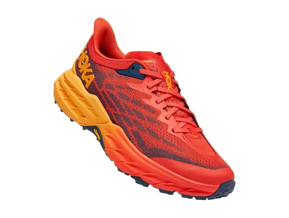 Levně Hoka One One obuv Speedgoat 5 fiesta/radiant yellow