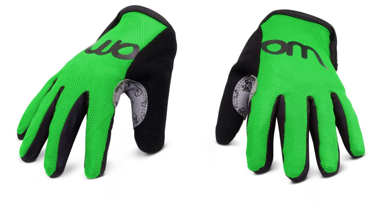 Levně rukavice Woom 6 zelená