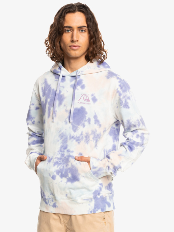 Quiksilver mikina Cloudy Td Hoodie peach whip Velikost: XXL