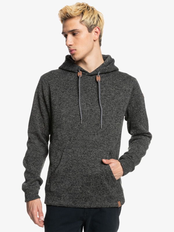 Quiksilver mikina Keller Hood dark grey Velikost: S