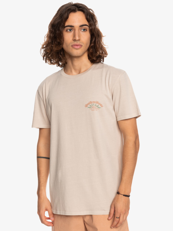 Quiksilver tričko On Script birch Velikost: XXL