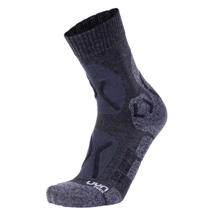 Levně Uyn ponožky Woman Trekking Explorer Comfort Socks anthracite/black