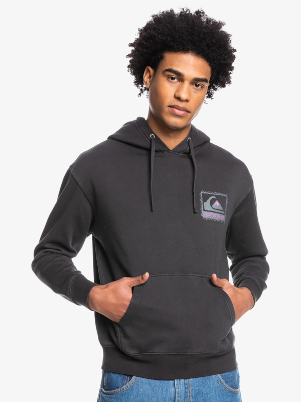 Levně Quiksilver mikina Neon Slab black