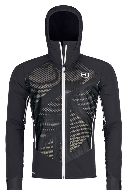 Ortovox bunda Col Becchei Jacket M black raven Velikost: M