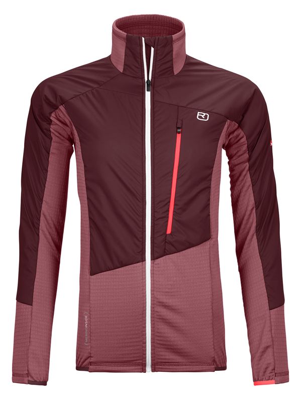 Ortovox bunda Westalpen Swisswool Hybrid Jkt W winetasting Velikost: M