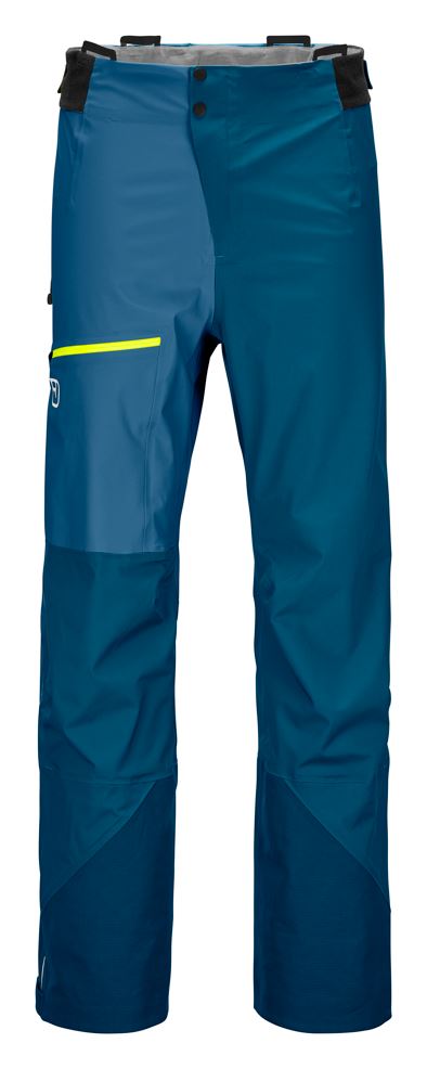 Ortovox kalhoty 3L Ortler Pants M petrol blue Velikost: XL
