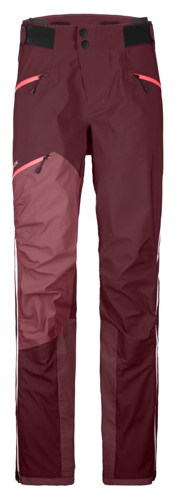 Levně Ortovox kalhoty Westalpen 3L Pants W winetasting