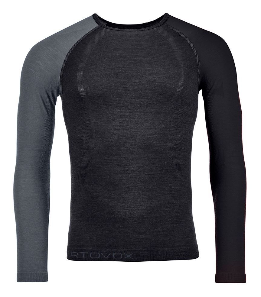 Levně Ortovox tričko 120 Comp Light Long Sleeve M black raven