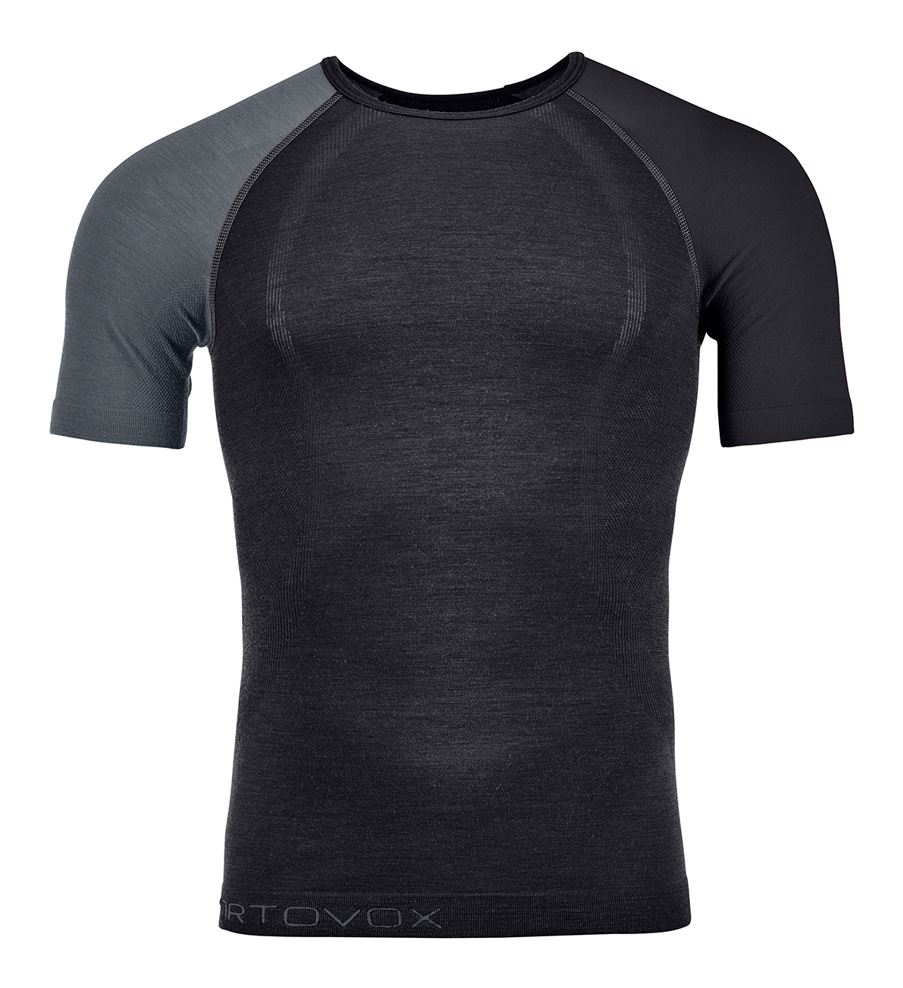 Levně Ortovox tričko 120 Comp Light Short Sleeve M black raven